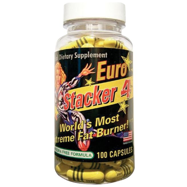 STACKER2 Europe Stacker 4 Fettförbrännare 100 Kapslar