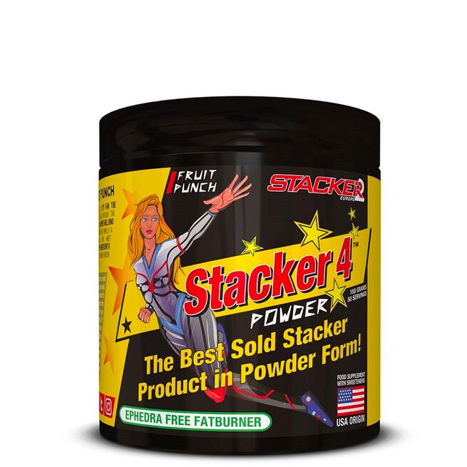 STACKER2 Europe Stacker 4 Powder, 150 g Fruit Punch
