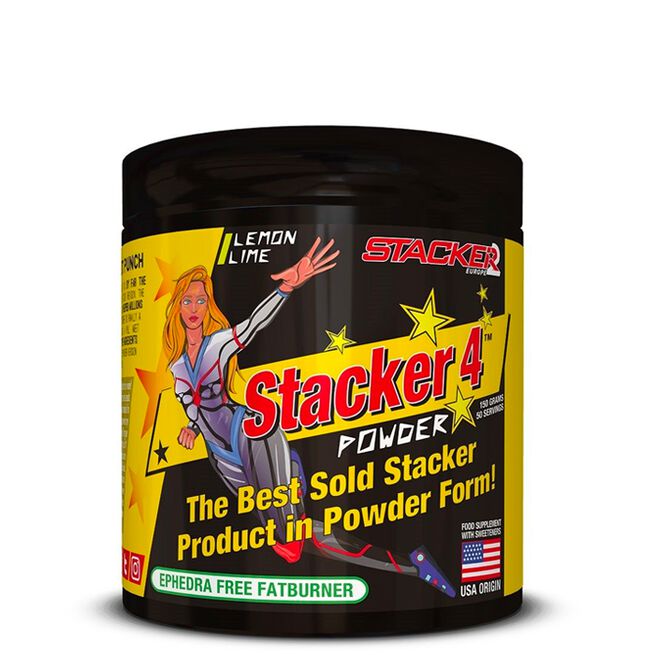 STACKER2 Europe Stacker 4 Powder, 150 g Lemon Lime