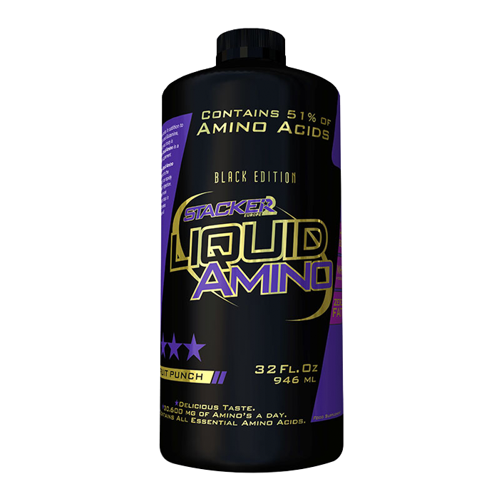 STACKER2Europe Liquid Amino Flytande BCAA 946 ml Fruit Punch