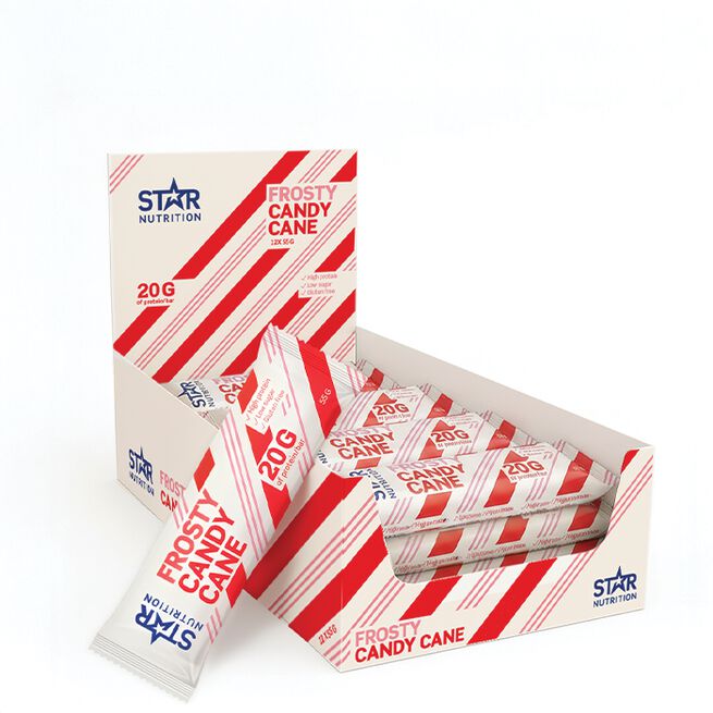 Star Nutrition 12 x Proteinbar 55 g Candy Cane