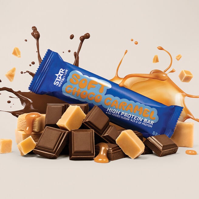 Star Nutrition 12 x Soft Proteinbar 55 g Soft Choco Caramel
