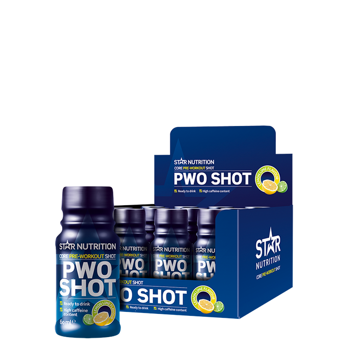 Star Nutrition 12 x Star Nutrition PWO Shot 60 ml Lemon/Lime