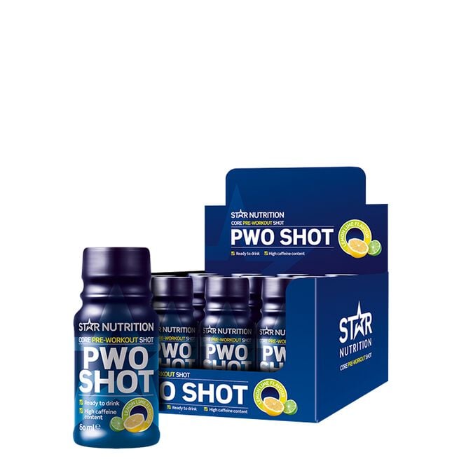 Star Nutrition 12 x Star Nutrition PWO Shot 60 ml Lemon Lime