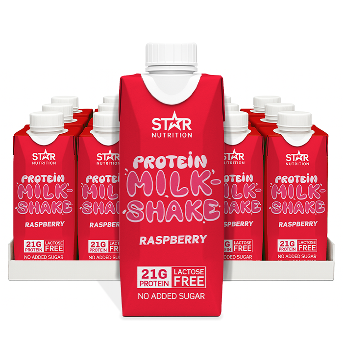Star Nutrition 15 x Protein Milkshake 250 ml Raspberry