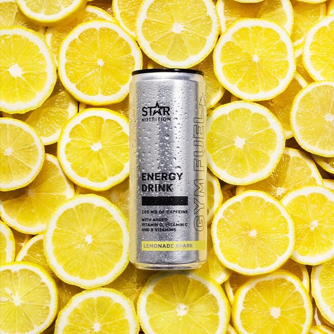Star Nutrition 24 x Gym Fuel 330 ml Lemonade Spark