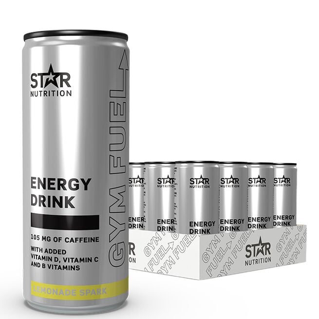 Star Nutrition 24 x Gym Fuel 330 ml Lemonade Spark