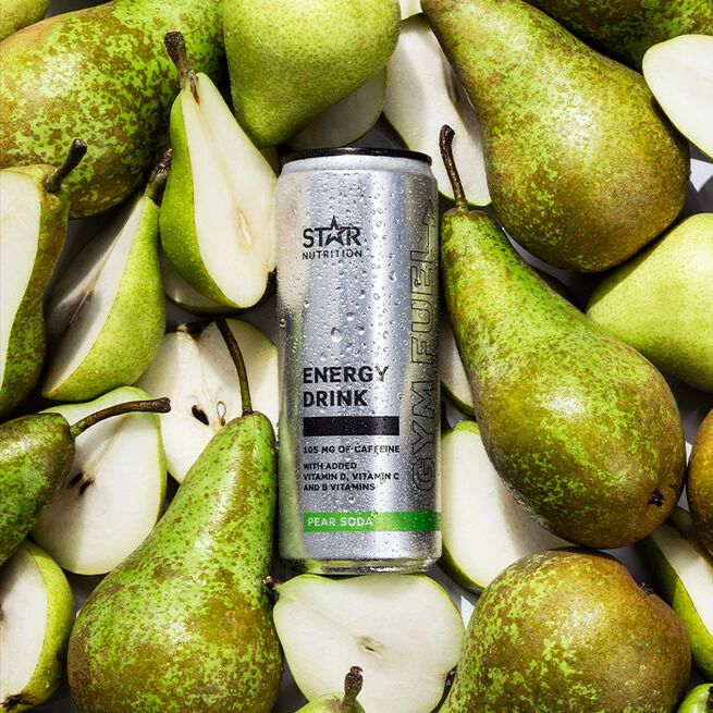 Star Nutrition 24 x Gym Fuel 330 ml Pear Soda