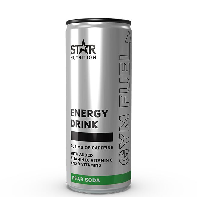 Star Nutrition 24 x Gym Fuel 330 ml Pear Soda