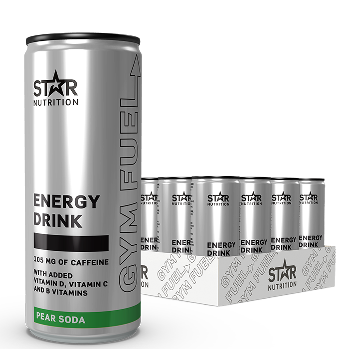 Star Nutrition 24 x Gym Fuel 330 ml Pear Soda