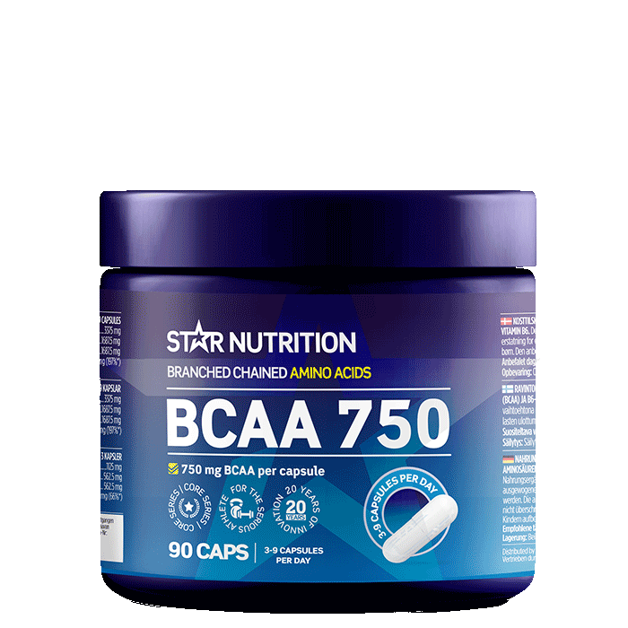 Star Nutrition BCAA 750 Kapslar 90 st No Size