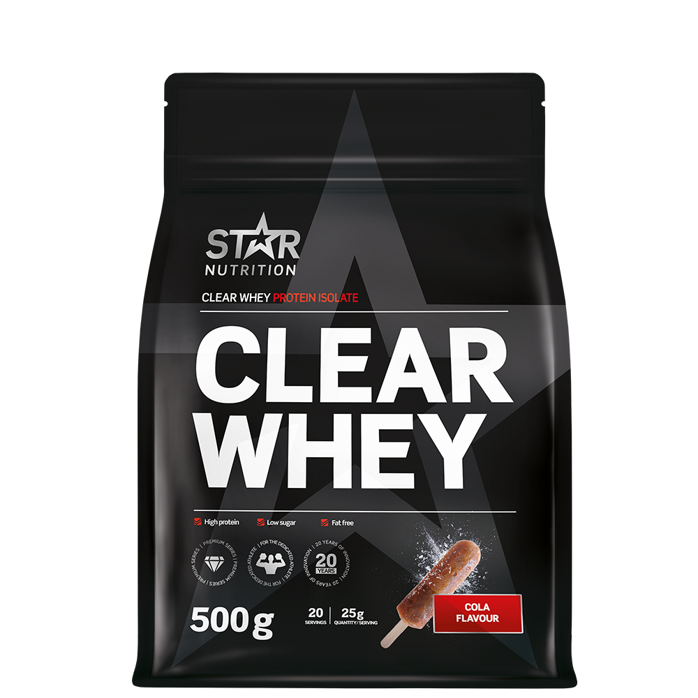 Star Nutrition Clear Whey Vassleprotein 500 g