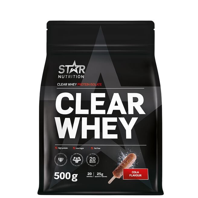 Star Nutrition Clear Whey Vassleprotein 500 g Cola
