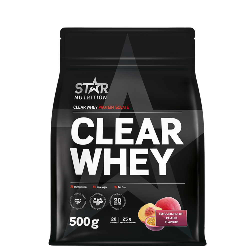 Star Nutrition Clear Whey Vassleprotein 500 g