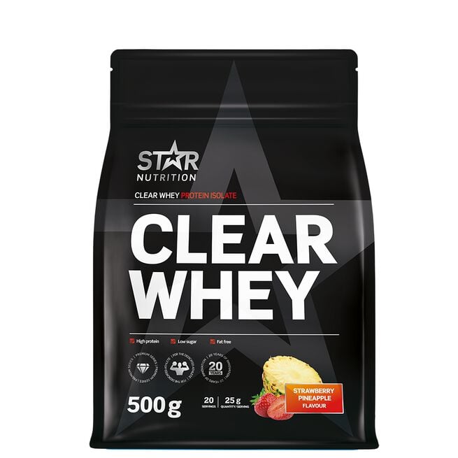 Star Nutrition Clear Whey Vassleprotein 500 g
