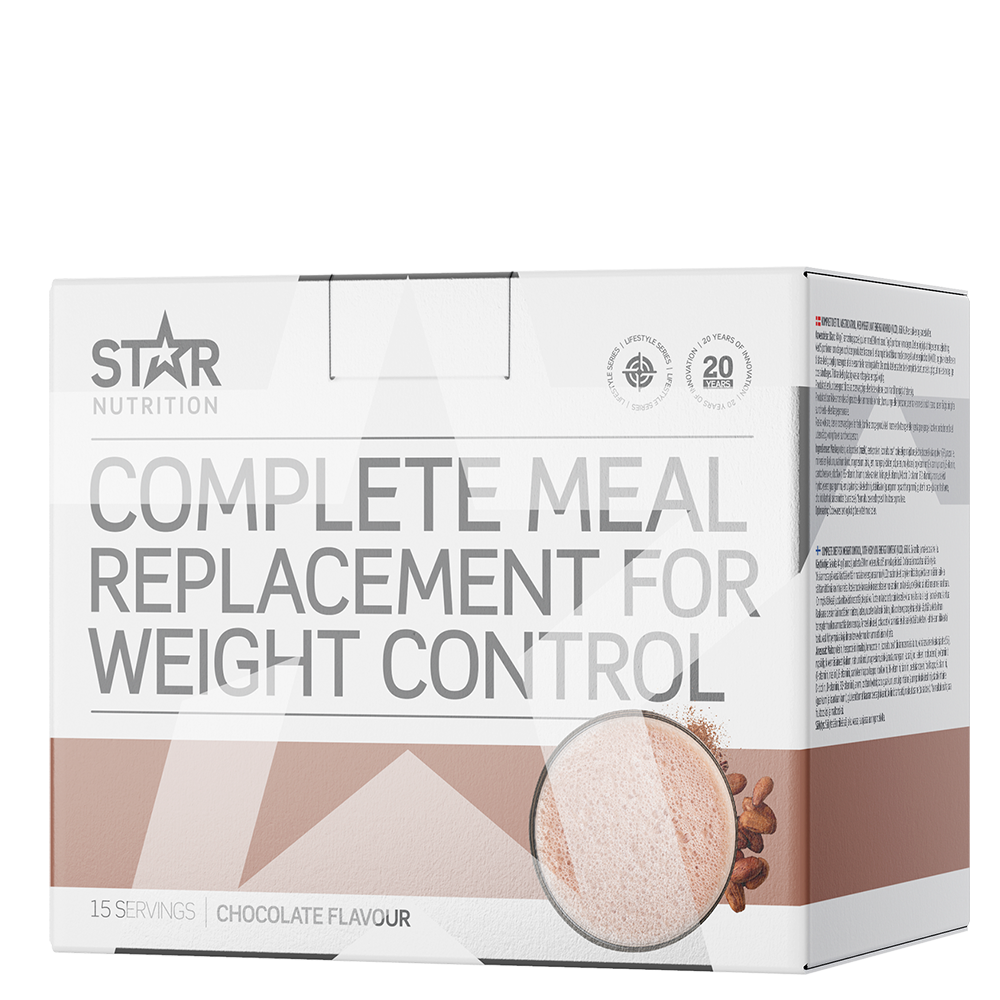 Star Nutrition Complete Meal Måltidsersättning Viktkontroll 15 portioner Choklad