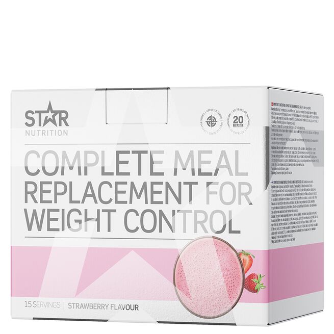 Star Nutrition Complete Meal Måltidsersättning Viktkontroll 15 portioner