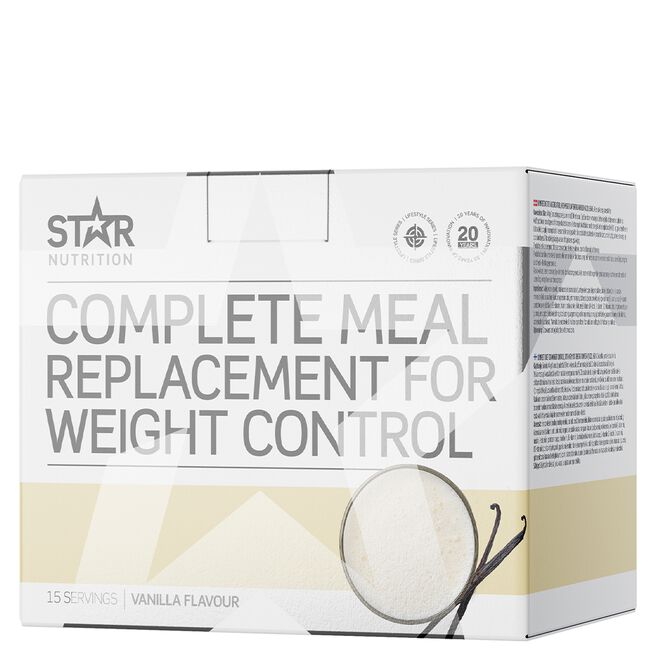 Star Nutrition Complete Meal Måltidsersättning Viktkontroll 15 portioner Vanilj