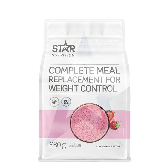 Star Nutrition Complete Meal replacement for weight control, 880 g Jordgubb