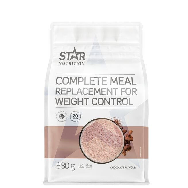 Star Nutrition Complete Meal replacement for weight control, 880 g Choklad