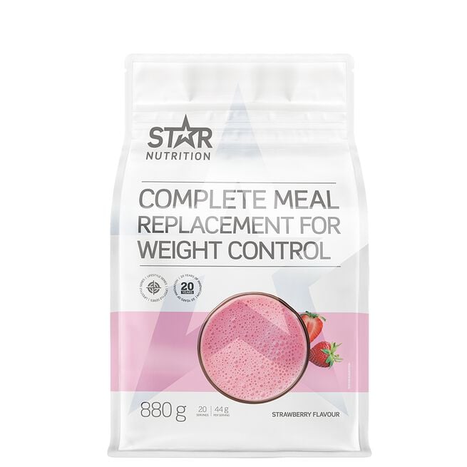 Star Nutrition Complete Meal replacement for weight control, 880 g Jordgubb