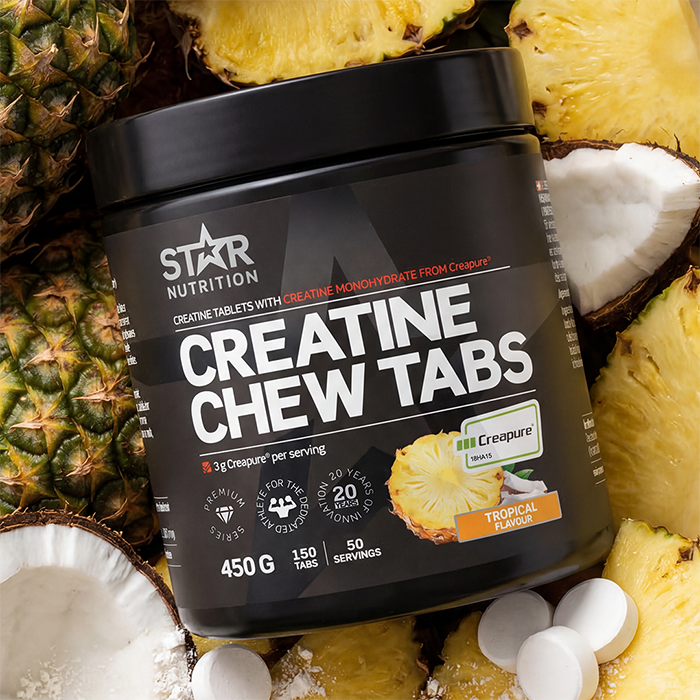 Star Nutrition Creatine Chew Tabs, 150 tabs