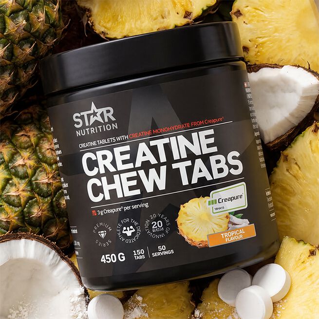 Star Nutrition Creatine Chew Tabs, 150 tabs