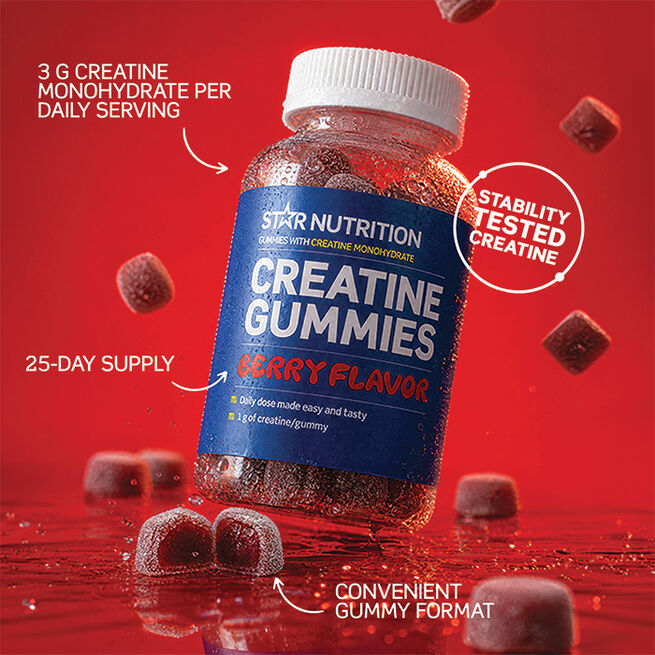 Star Nutrition Creatine gummies 75 st