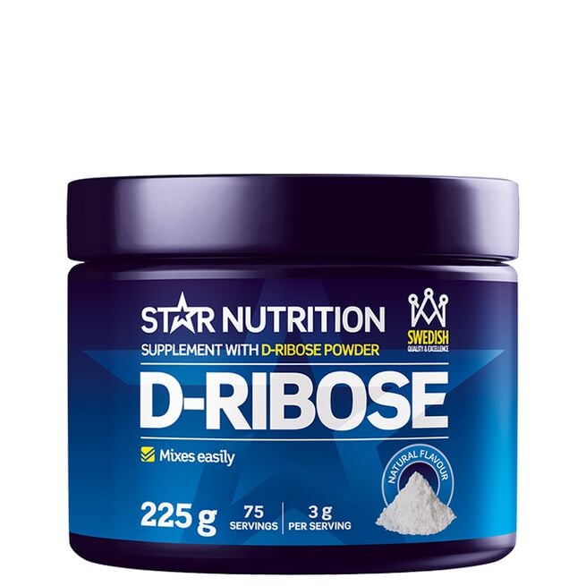 Star Nutrition D-Ribose Fettförbrännare 225 g