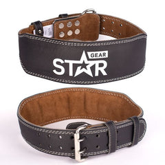 Star Nutrition Gear Lyftarbälte Läder Svart