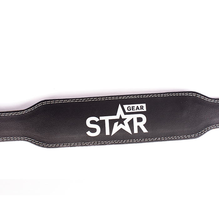 Star Nutrition Gear Lyftarbälte Läder Svart