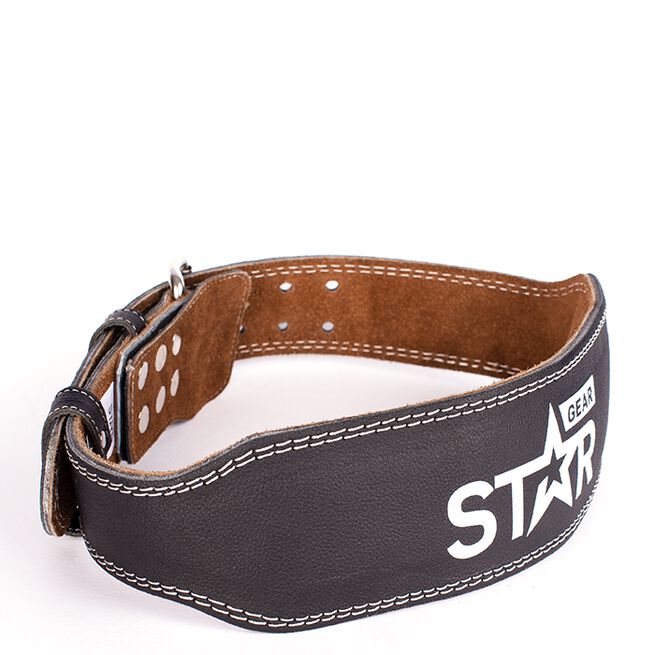 Star Nutrition Gear Lyftarbälte Läder Svart