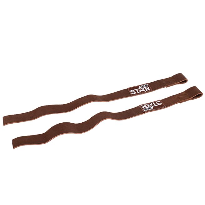 Star Nutrition Gear Star Gear Lifting Straps Läder