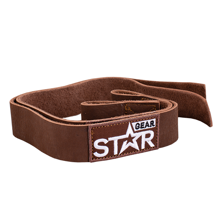 Star Nutrition Gear Star Gear Lifting Straps Läder