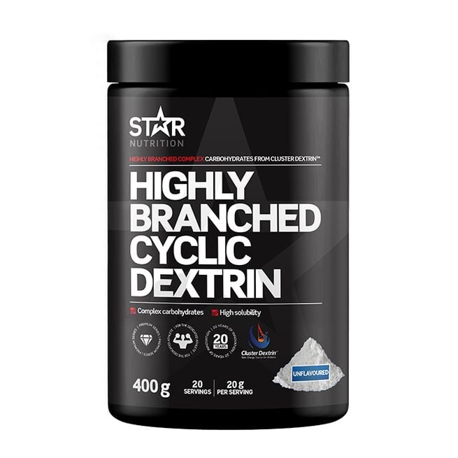 Star Nutrition Highly Branched Cyclic Dextrin Maltodextrin Utan Smaksättning 400 g