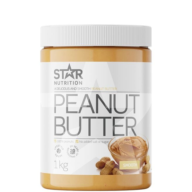Star Nutrition Jordnötssmör 1 kg Smooth