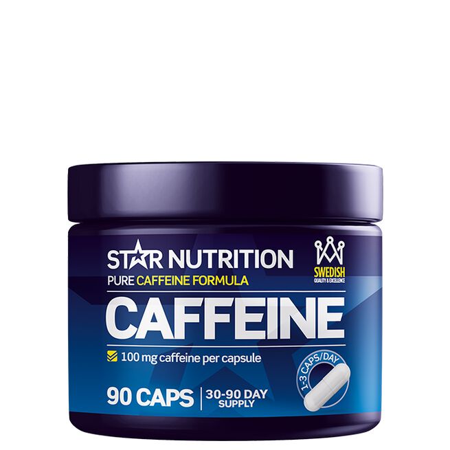 Star Nutrition Koffeintabletter 100 mg 90 Kapslar