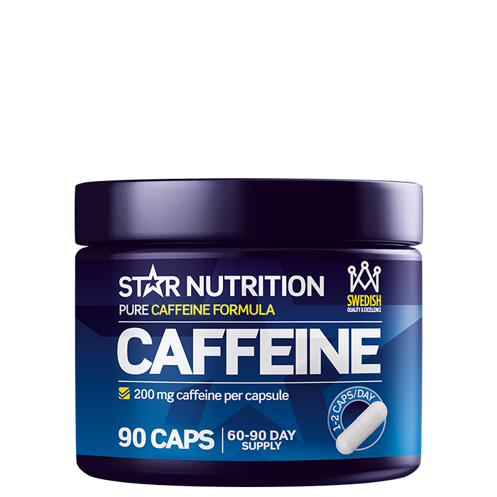 Star Nutrition Koffeintabletter 200 mg 90 Kapslar