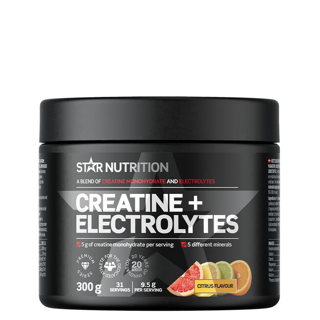 Star Nutrition Kreatin + Elektrolyter 300 g