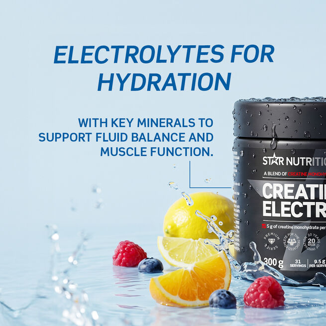 Star Nutrition Kreatin + Elektrolyter 300 g