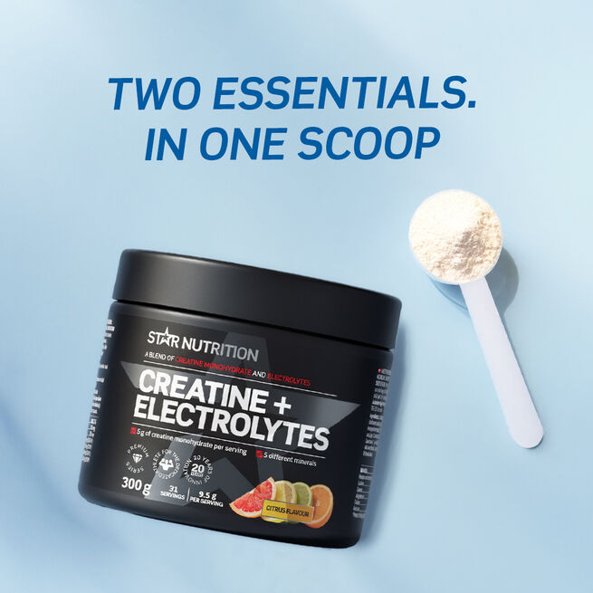 Star Nutrition Kreatin + Elektrolyter 300 g