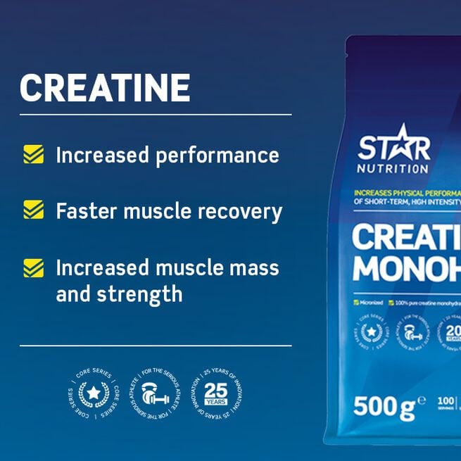 Star Nutrition Kreatin Monohydrat 500 g