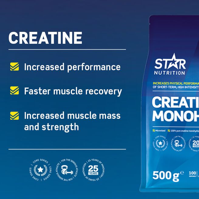 Star Nutrition Kreatin Monohydrat 500 g
