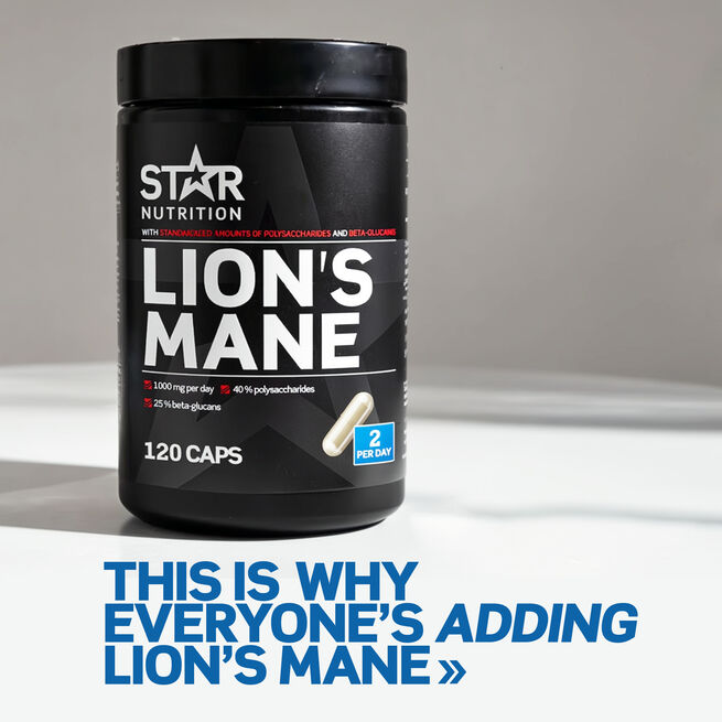 Star Nutrition Lion's Mane 120 kapslar