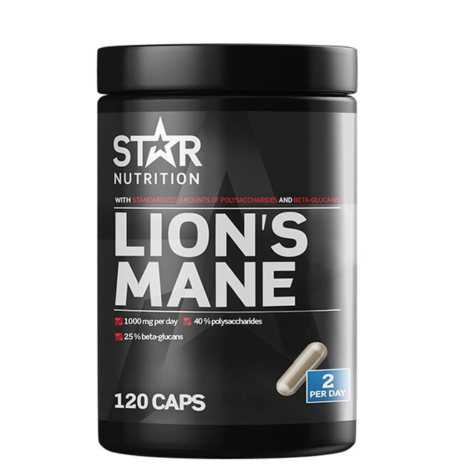 Star Nutrition Lion's Mane 120 kapslar
