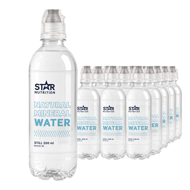 Star Nutrition Natural Mineral Water 500 ml Still 18-pack