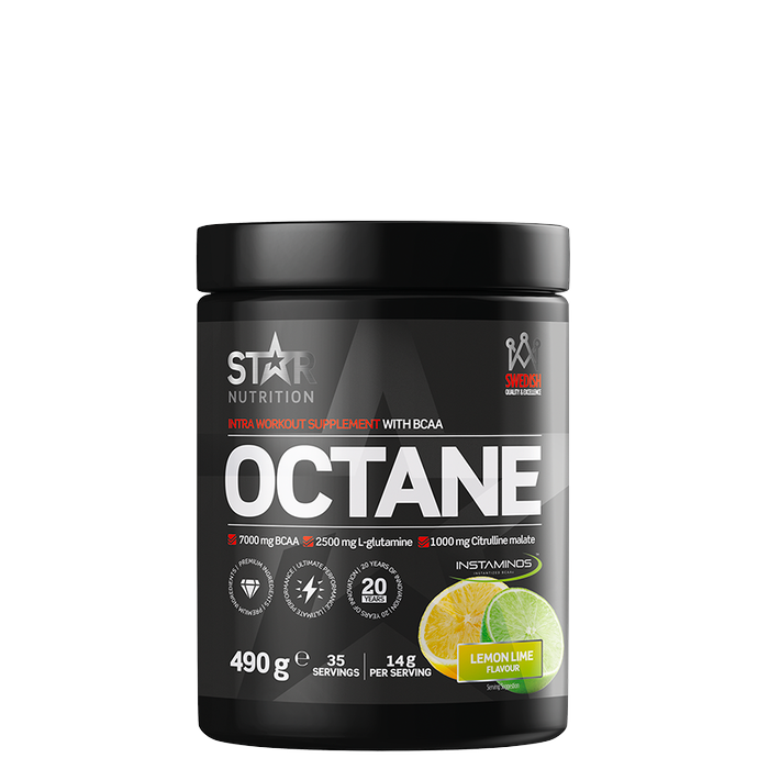 Star Nutrition Octane Intra Workout BCAA Pulver 490 g Lemon Lime Sour