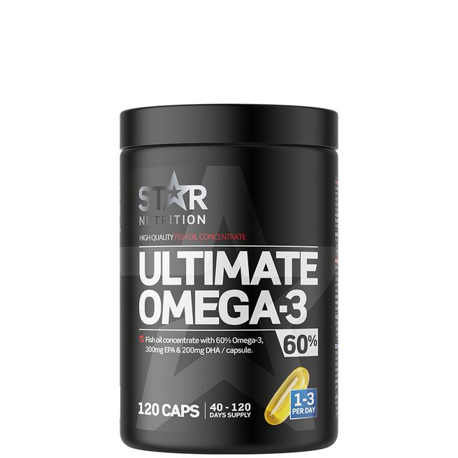 Star Nutrition Omega-3 60% 120 kapslar