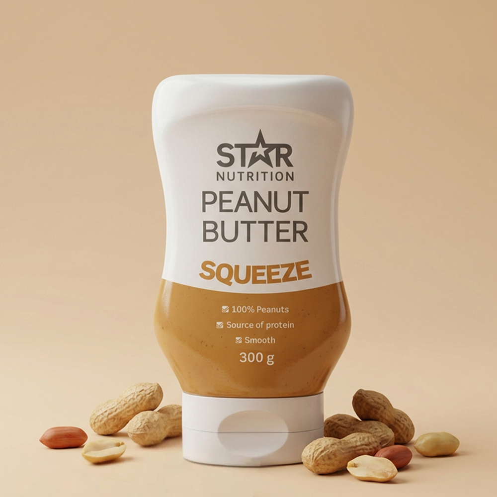 Star Nutrition Peanut Butter Squeeze 300 g