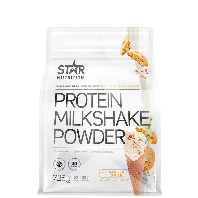 Star Nutrition Protein Milkshake Powder, 725 g Vanilla Cookie